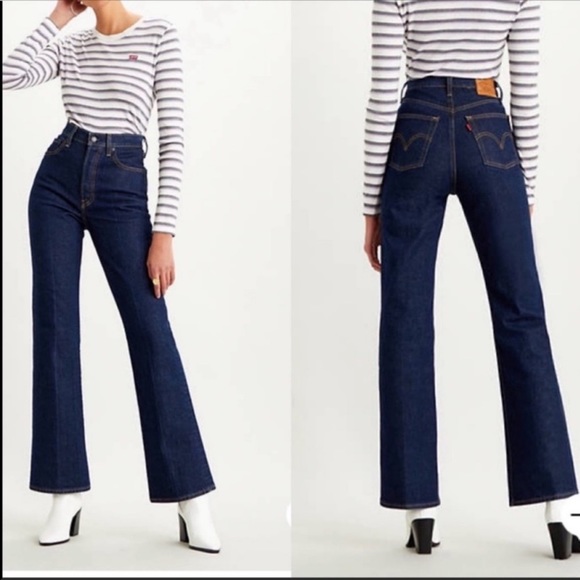 Levi’s Ribcage Bootcut Jeans NWT - Picture 1 of 12